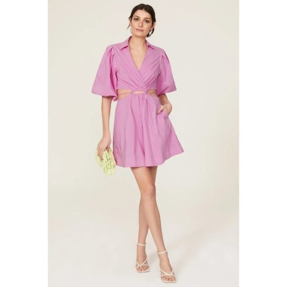 Jonathan Simkhai Dresses & Skirts - SIMKHAI AULORA CUTOUT MINI DRESS